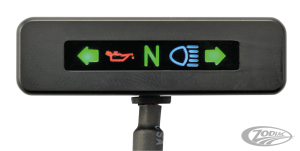 Micro LED indicator alu chrome (DE)