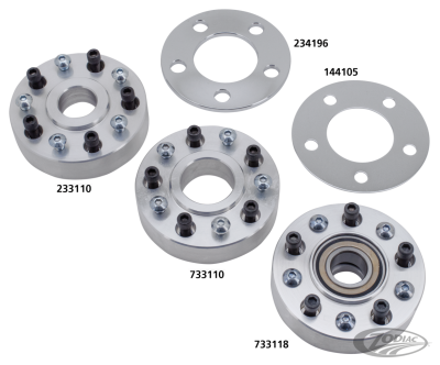 Wide-Glide disc spacer 08-up with ABS (DE)