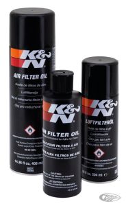 K&N Air filter Oil sqze bottle each