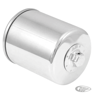 K&N Chrome Wrench-Off Oil filter VRSC