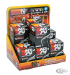 K&N Chrome Wrench-off Oil filter short