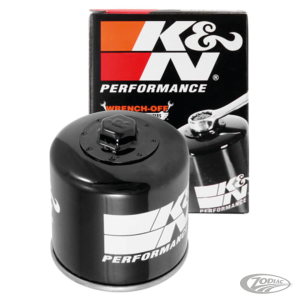 K&N Black Wrench-Off Oil filter Buell