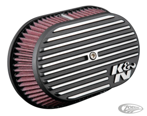 K&N Black Streetmetal oval A/C ME17-up (DE)
