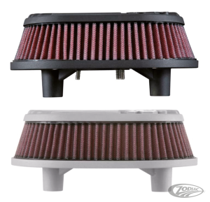 K&N Black Streetmetal oval A/C ME17-up (DE)