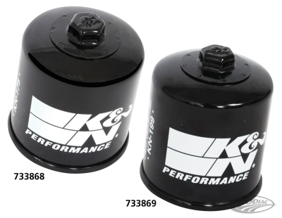 K&N Black Wrench-Off Oil filter XG15-UP