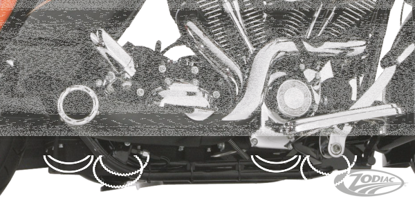 VM Piston ring set Big Bore 3.885" (DE)
