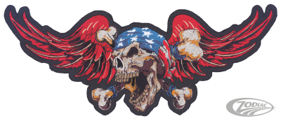 USA Death Skull patch 12"x5"