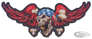 USA Death Skull patch 12"x5" (DE)