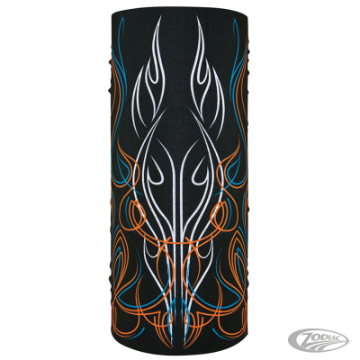 Zan Motley Tube Polyester Pinstripe Flam