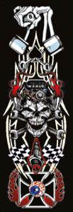 SPEED CRAZY 3"X10" (DE)
