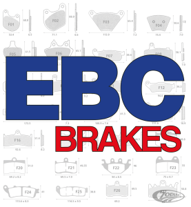 EBC-HH brake pads Victory, Indian FR (DE)