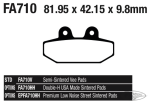 EBC-HH ST18-up brake pads rear
