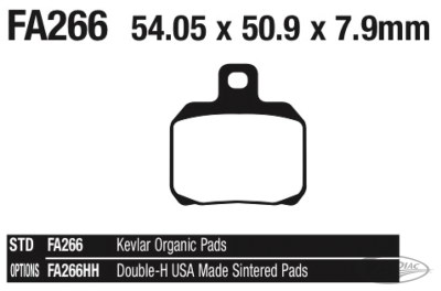 EBC-HH brake pads R27