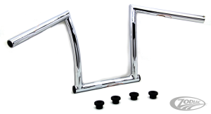 11" ChiZeled Bar 1" Chr Dimpled TBW