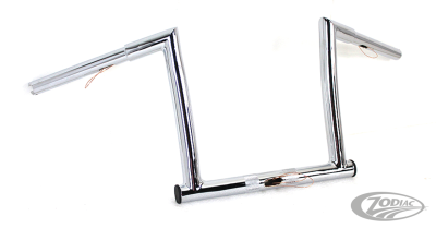 12" ChiZeled Bar 1.25" Chr Dimpled TBW