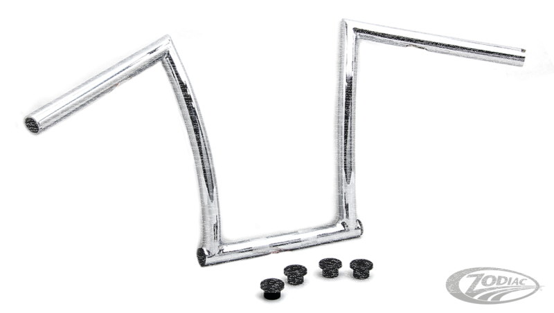 13" ChiZeled Bar 1" Chr Dimpled TBW (DE)