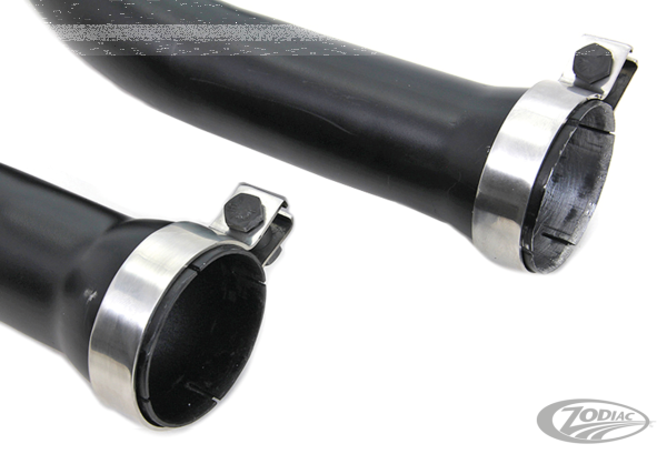 Panhead stainless exhaust port clamp set (DE)