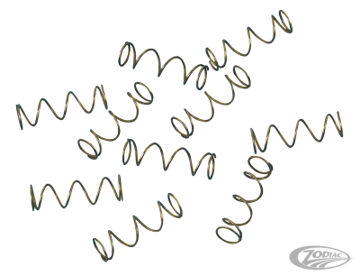 Spring crankcase oil screen, each