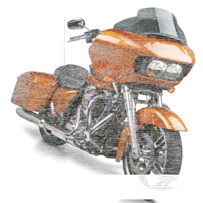 V-Stream 9" windscreen FLTR15-UP dark (DE)
