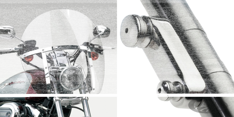 Switchblade Chopped Clear kit 39mm forks (DE)