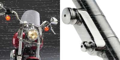 Switchblade Deflector Clear kit 41mm for (DE)