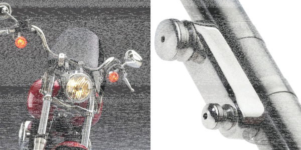 Switchblade Deflector Tinted kit 41mm fo (DE)