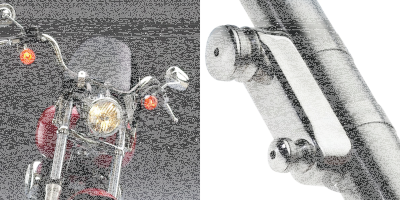 Switchblade Deflector Tinted kit 41mm fo (DE)