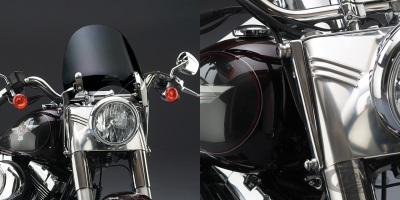 Switchblade Deflector Tinted kit 41mm fo