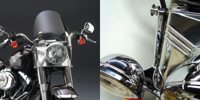 Switchblade Deflector Clear kit 41mm for