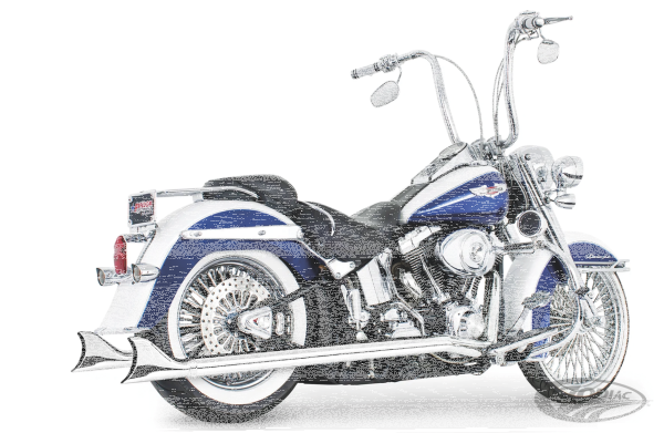 F*ST07-17 33s SHARKTAIL DUAL CHROME (DE)