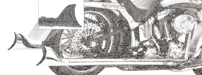 F*ST07-17 33s SHARKTAIL DUAL CHROME (DE)