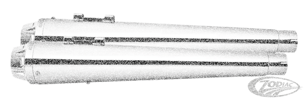 US-OUTLAW SLIP-ONS CHROME FLH/T95-16 (DE)