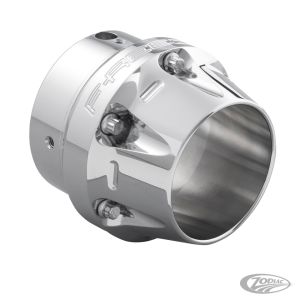 US-OUTLAW TIP CHROME 4.5" Harley (DE)