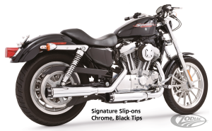 SIGNATURE SLIP-ONS BLACK TIPS XL04-13 (DE)