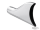 FREEDOM Sharktail end cap 2 1/8" chrome (DE)