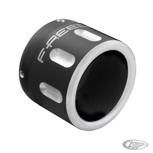 Eagle 4" End cap Black sculpted cut