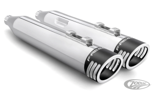 4" RACING S/OS CHR/BLK SCULP FLH/T17-UP