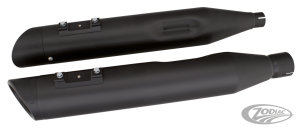 4.5" T-OUT SLIP-ONS PITCH BLK FLH/T17-UP (DE)