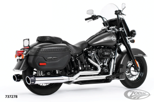 4.5" COMBAT TRUE-DUALS ST18-up Ch/Blk (DE)