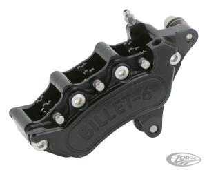 Billet 6 caliper 11.5" FLSTS fr Blk