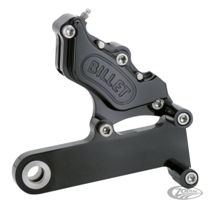 Billet 4 caliper+bracket set FXR82-94