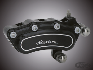 Harrison rear Caliper bracket 87up Black (DE)