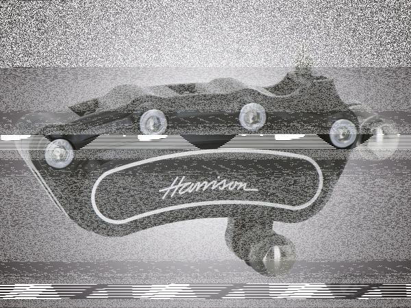 Slimline 6 caliper+bracket F*ST00-07 Blk (DE)