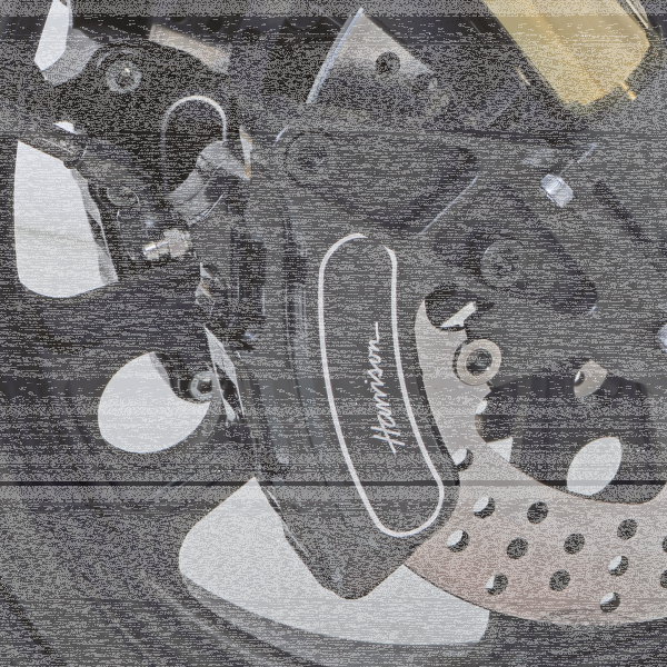 Slimline 6 front calipers 00-up Black (DE)