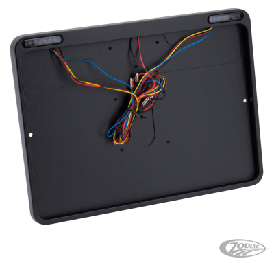 DMP 3-1 License Frame DK Matt Black (DE)