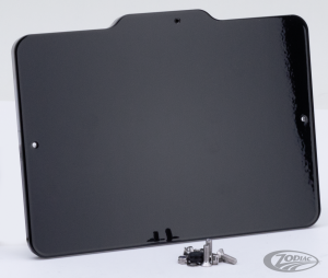 DMP License Frame DK Gloss Black