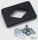 Rear fender licenseframe mount thin blk (DE)