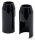 DMP Low. Fork Cover BLK FXD07-17 ST18-up (DE)