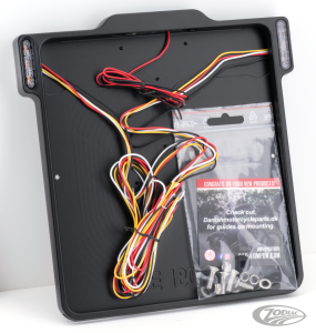 DMP 3-1 License Frame DE Matt Black (DE)