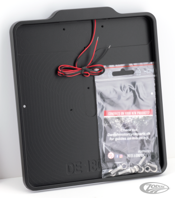 DMP License Frame DE Matt Black (DE)